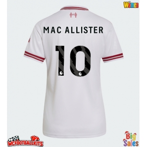 Liverpool Alexis Mac Allister #10 Replica Away Stadium Shirt for Women 2026-27 Short Sleeve